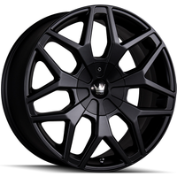 Mazzi 367 Profile Matte Black Wheels - 20x8.5 - 5x110 Bolt Pattern — Wheels & Rims