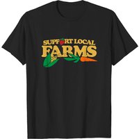 T-shirt pour hommes Support Local Farms