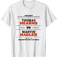 T-shirt de boxe Hearns vs. Hagler pour hommes