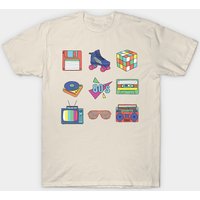 T-shirt noir pour hommes des années 80 — T-shirts pour hommes