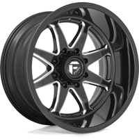 Fuel D749 Hammer Gloss Black Milled Wheels - 20x9, 8x180 Bolt Pattern