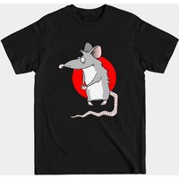 T-shirt pour hommes Rat en noir — T-shirts pour hommes