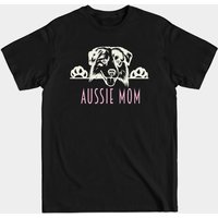 T-shirt Aussie Mom avec Chien de Berger Australien