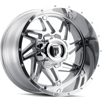 American Truxx AT165 Warrior Polished 20x12 Wheels - 6x135 Bolt Pattern