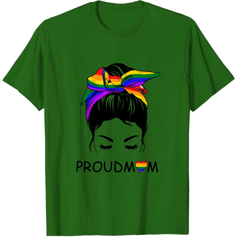 Proud Mom LGBT Rainbow T-Shirt for Men — Mens T Shirts