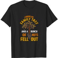 T-shirt I Shook My Family Tree Bunch Of Nuts Fell pour hommes — T-shirts pour hommes