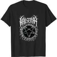 T-shirt Hail Seitan Vegan pour hommes - Noir — T-shirts pour hommes