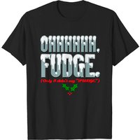 Ohhhhh Fudge. - Un conte de Noël T-shirt pour hommes — T-shirts pour hommes