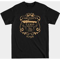 Argyle's Limo Service Distressed Die Hard Men's T-Shirt — Mens T Shirts