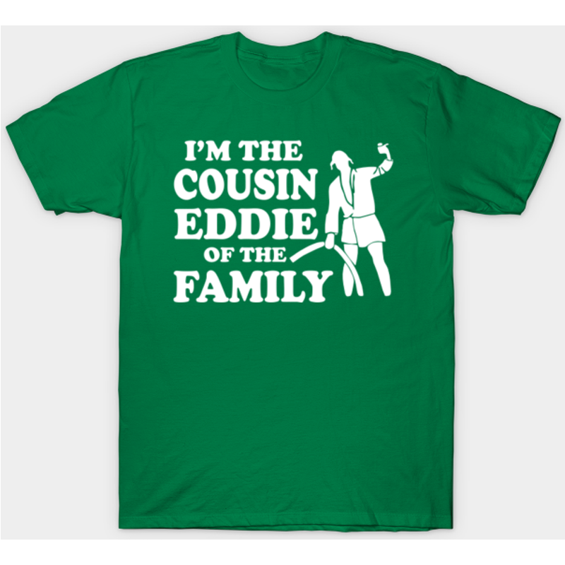 T-shirt Je Suis Le Cousin Eddie De La Famille — T-shirts pour hommes