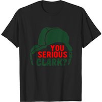 T-shirt pour hommes You Serious Clark? en noir — T-shirts pour hommes