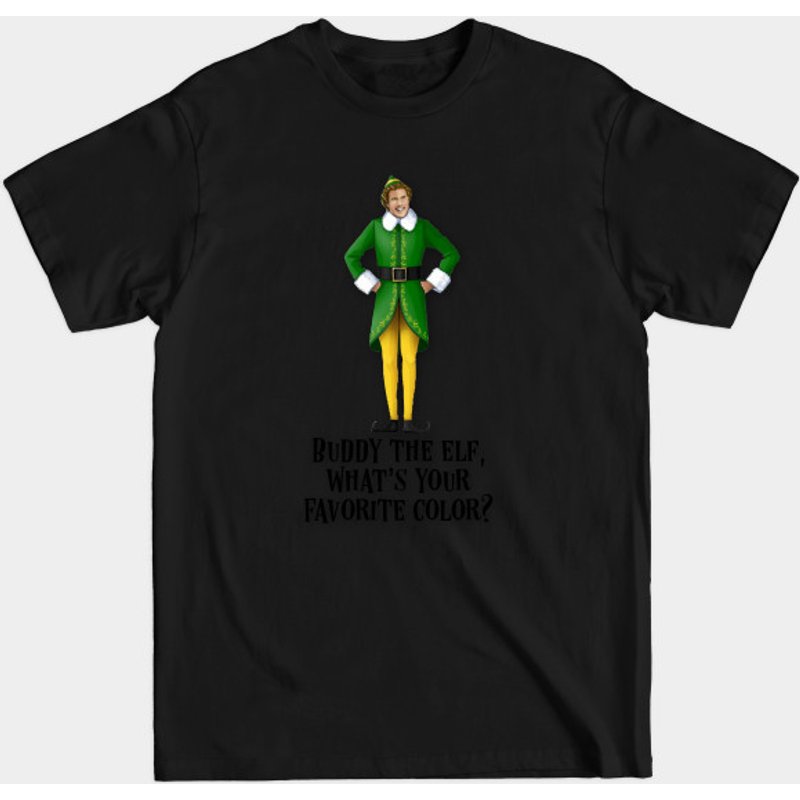 T-shirt Buddy The Elf Quelles Est Ta Couleur Préférée ? — T-shirts pour hommes