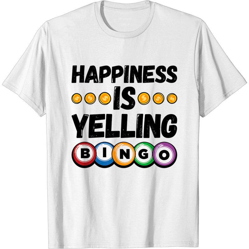 Bingo Shirt - T-shirt pour hommes en royal — T-shirts pour hommes