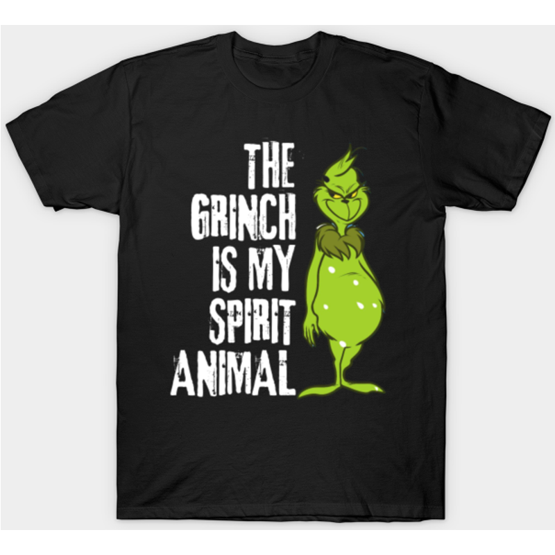 Le Grinch est mon animal spirituel - T-shirt pour hommes — T-shirts pour hommes