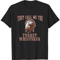 T-shirt pour hommes Turkey Whisperer avec humour de dinde — T-shirts pour hommes
