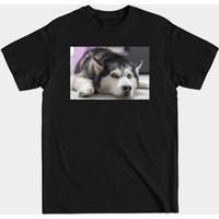 T-shirt Relaxed Siberian Husky pour hommes