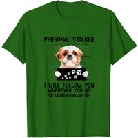 T-shirt pour hommes Chien Shih Tzu Personnalité Suiveur