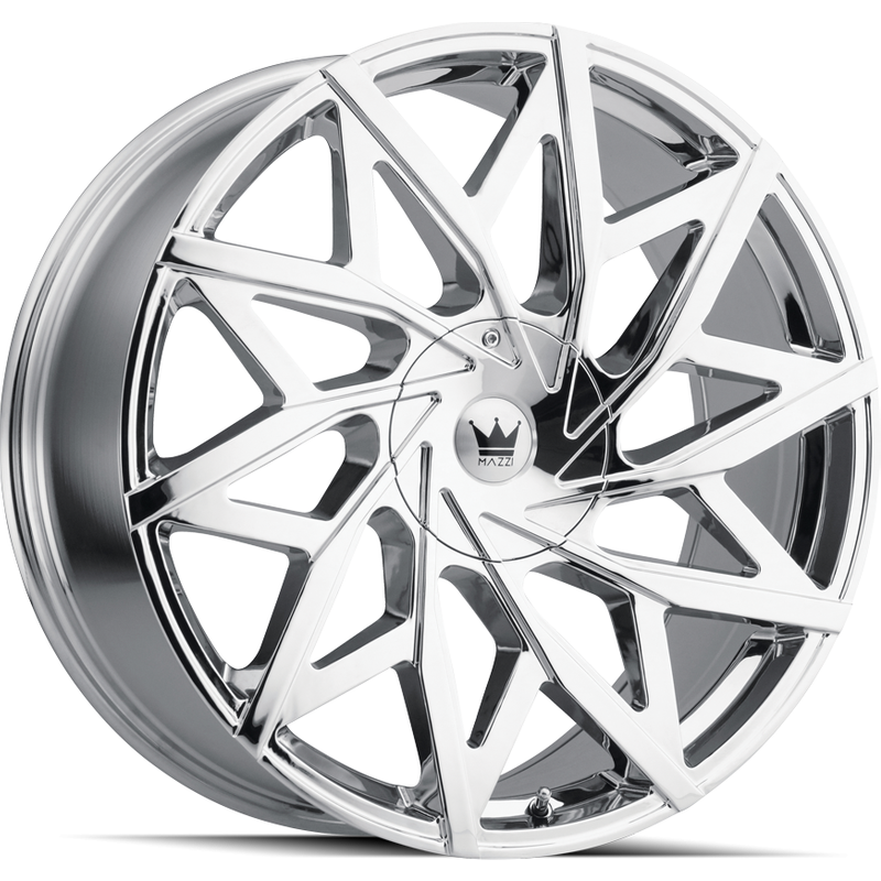 Mazzi 372 BIG Easy Chrome Wheels - 22x9.5 - 5x115 Bolt Pattern — Wheels & Rims