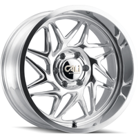 Roues Cali Off Road 9112 Gemini Polished - 20x10 - 6x135 -25 Offset