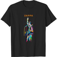 T-shirt pour hommes F. Vincent Zappa WPAP géométrique abstrait — T-shirts pour hommes