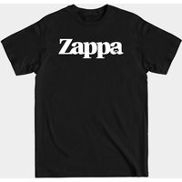 T-shirt pour hommes Frank Zappa en police blanche vintage — T-shirts pour hommes