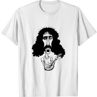 T-shirt pour hommes Frank Zappa - Couleurs unies et chinées