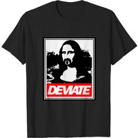 T-shirt D E V I A T E Frank Zappa pour hommes en noir