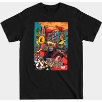 T-shirt Frank Zappa N°3 pour hommes par Maximiliano Lopez Barrios — T-shirts pour hommes