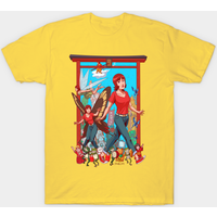 T-shirt Noir pour Hommes Paprika
