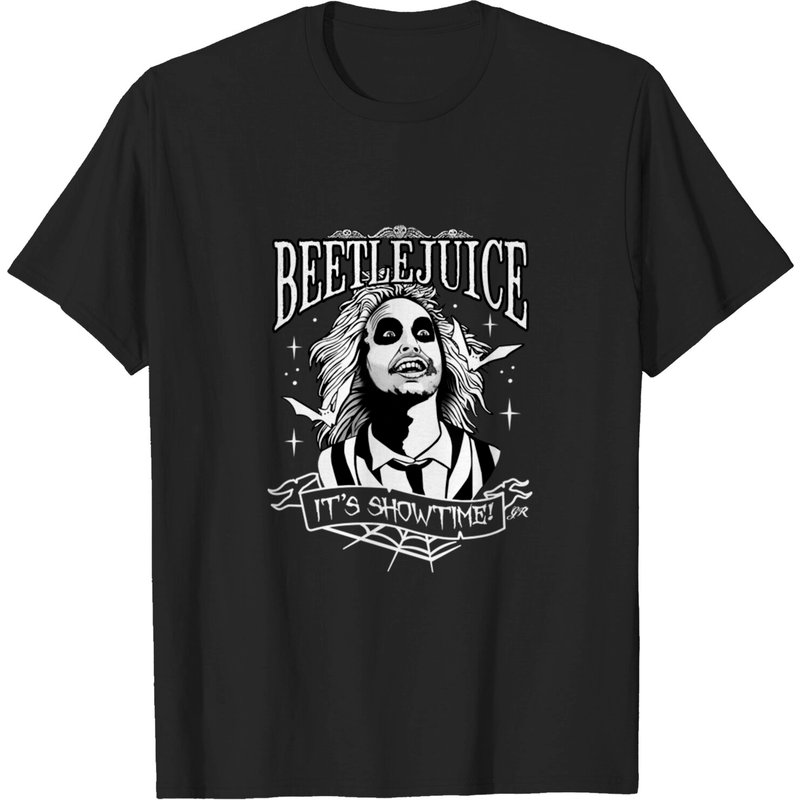 T-shirt noir pour hommes Beetlejuice — T-shirts pour hommes