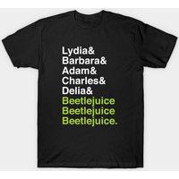 Beetlejuice Ampersand Names Men's T-Shirt