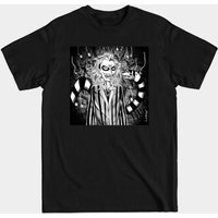 Beetlejuice In Comic Hell Art Men's T-Shirt