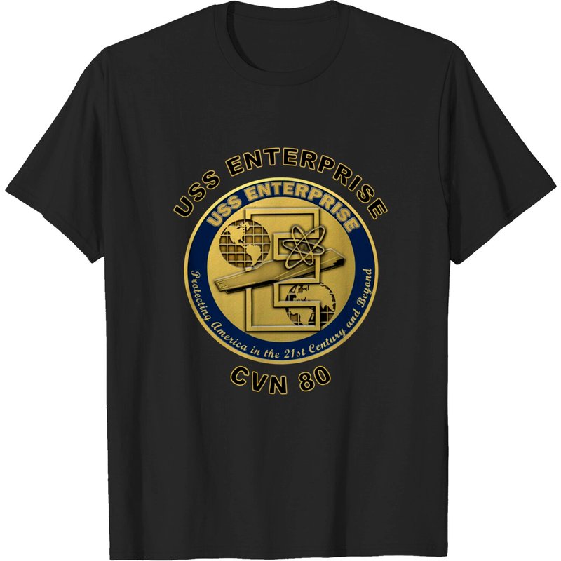 T-shirt pour hommes CVN-80 USS Enterprise — T-shirts pour hommes