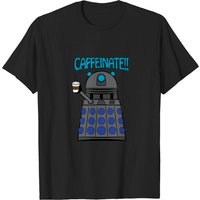 Caffeinate Doctor Who Men's T-Shirt