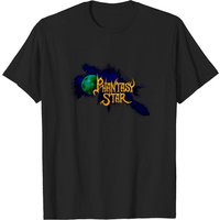 T-shirt Phantasy of the Stars RPG pour hommes - Noir — T-shirts pour hommes