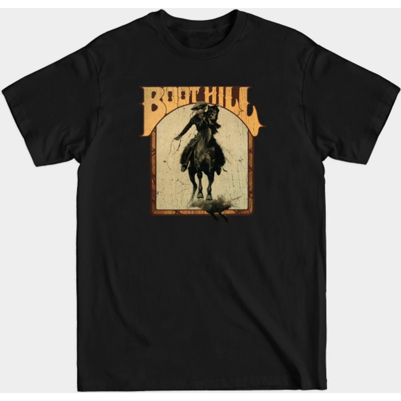 T-shirt noir pour hommes Boot Hill RPG — T-shirts pour hommes