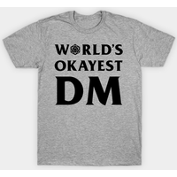 Dnd Design World's Okayest DM Men's T-Shirt