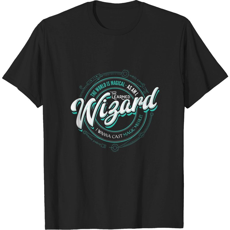 T-shirt Wizard Fantasy RPG GM Maître de Donjon pour Hommes — T-shirts pour hommes