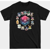 D&D D20 Class T-Shirt for Men - Dungeons and Dragons
