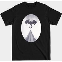T-shirt Smaug Hobbit pour hommes en noir