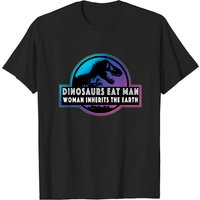 T-shirt Jurassic Park pour hommes - Noir
