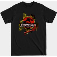 T-shirt pour hommes avec logo Jurassic Park - Movie Flare — T-shirts pour hommes