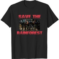 T-shirt pour hommes Predator Crew Save The Rainforest — T-shirts pour hommes