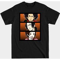 Samurai Champloo Frame Men's T-Shirt in Black
