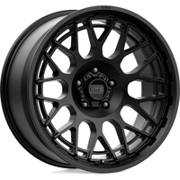 KMC Wheel KM722 Technic Satin Black 20x9 6x114.3 Rims
