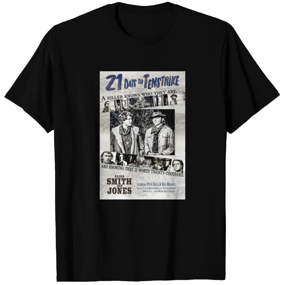 21 Days to Tenstrike - Asj - Men's Black T-Shirt — Mens T Shirts