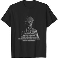 T-shirt The Woodsman Poem - David Lynch - Noir pour hommes — T-shirts pour hommes