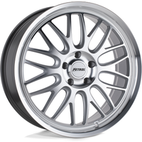 Petrol P4C Silver Machined Wheels - 16x7 - 5x100 Bolt Pattern