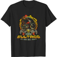 Bultaco 1975 Year Of The Bull Motocross T-Shirt for Men — Mens T Shirts