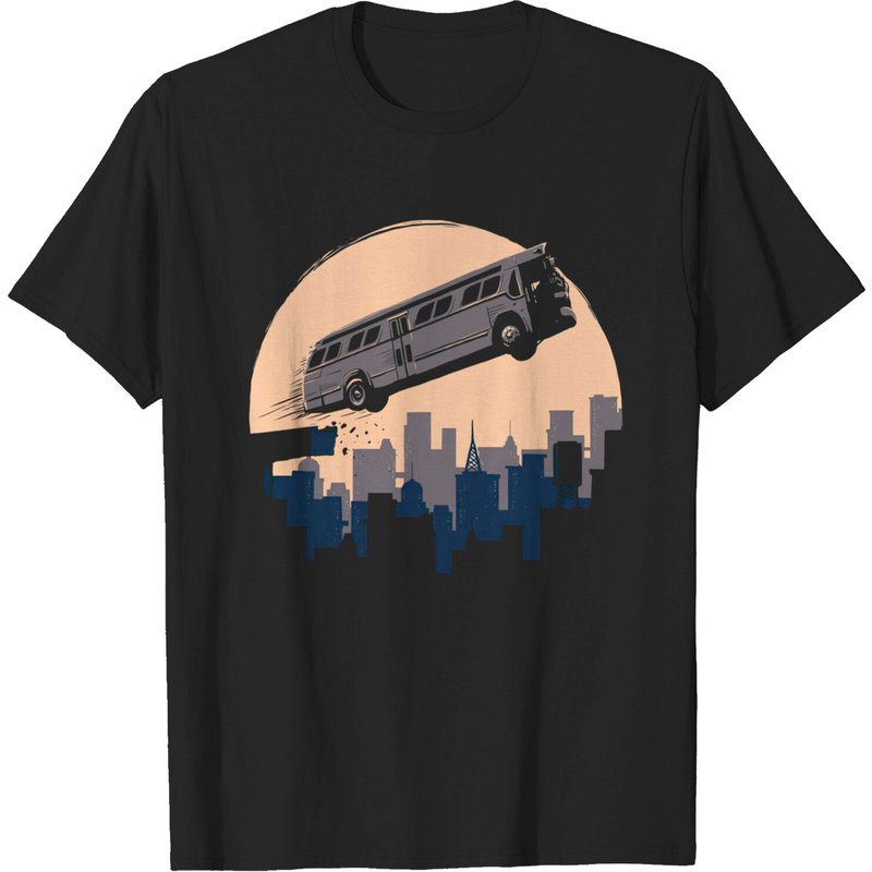 Speed Movie - Bus Jump - T-shirt pour hommes — T-shirts pour hommes